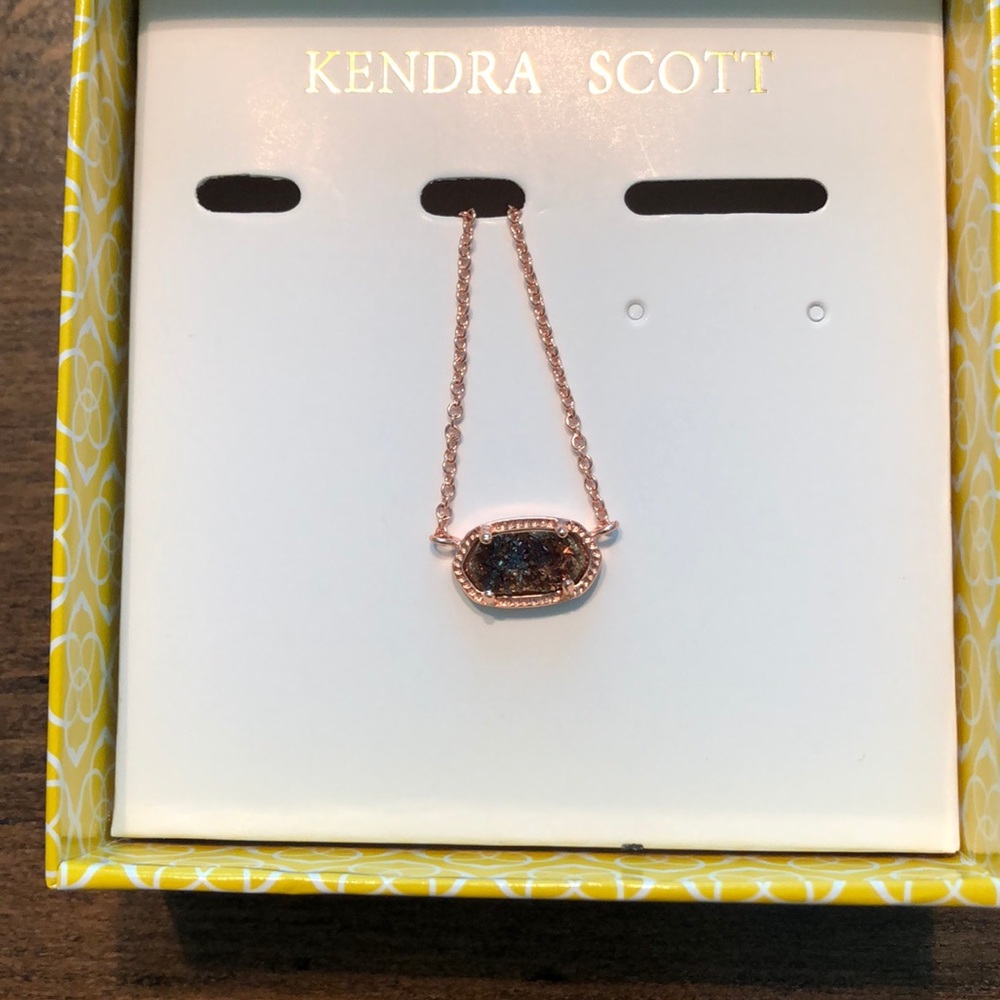 Kendra Scott Elisa Rose Gold Necklace